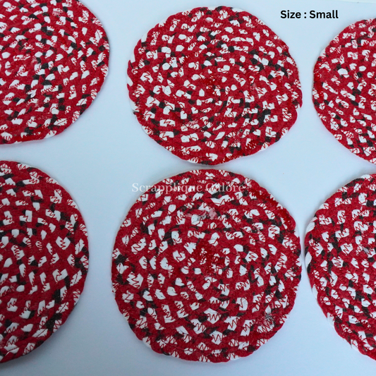 2 Pcs Eco-Friendly Kitchen Coasters Set Handmade Sustainable Coasters