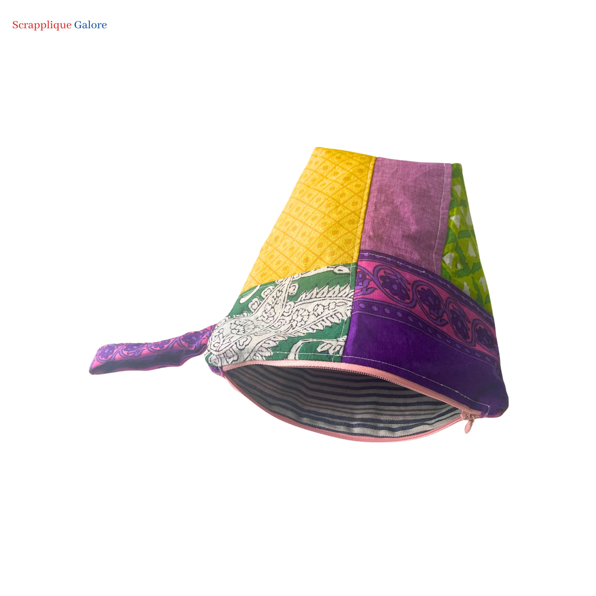 Eco-Friendly Patchwork Toiletry Bag Singapore
