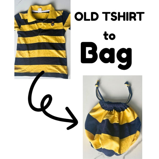 Drawstring Bag Making Workshop Upcycling Workshop Singapore