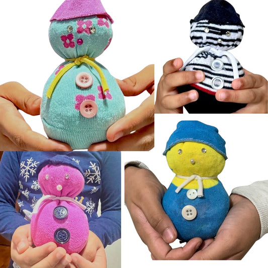 Eco-Friendly Snowman Workshop Singapore | Zero-Waste Upcycling Workshop Build a Snowman Singapore