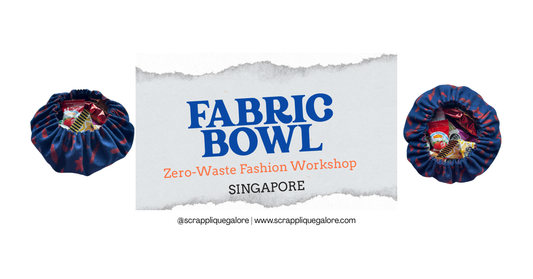 Zero Waste Fabric Bowl Workshop Singapore |Transform Old Fabrics into Fabric Bowls