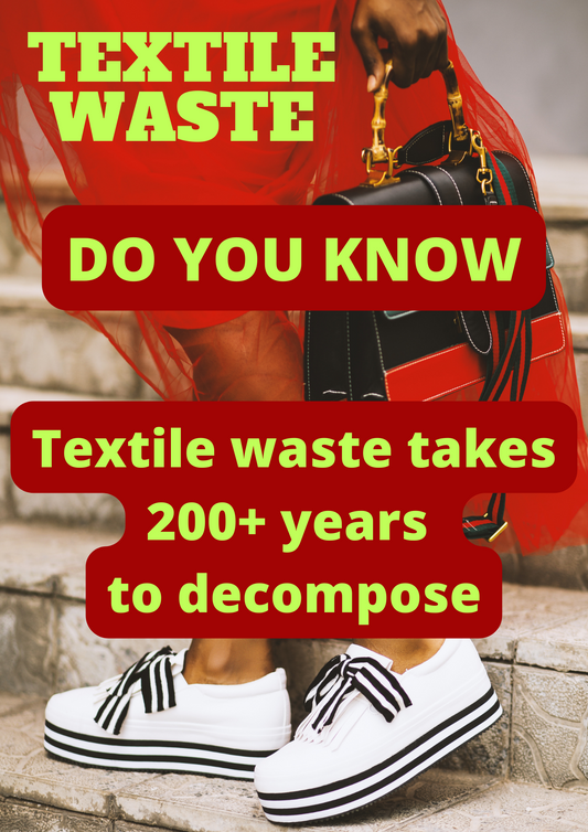 Textile Waste Human Footprint