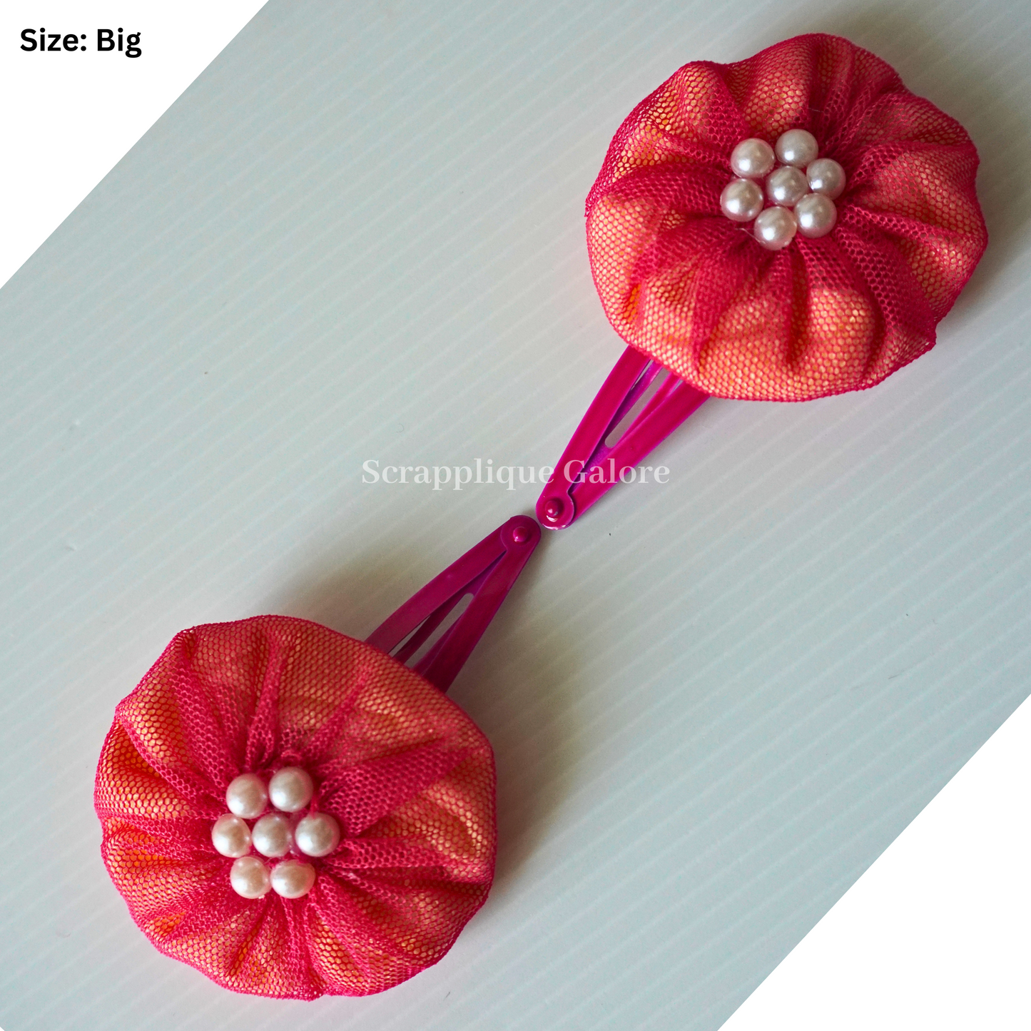 Double Layered Kids Tic-Tac YoYo Hair Clips in Singapore Buy Kids Hair Clips Singapore
