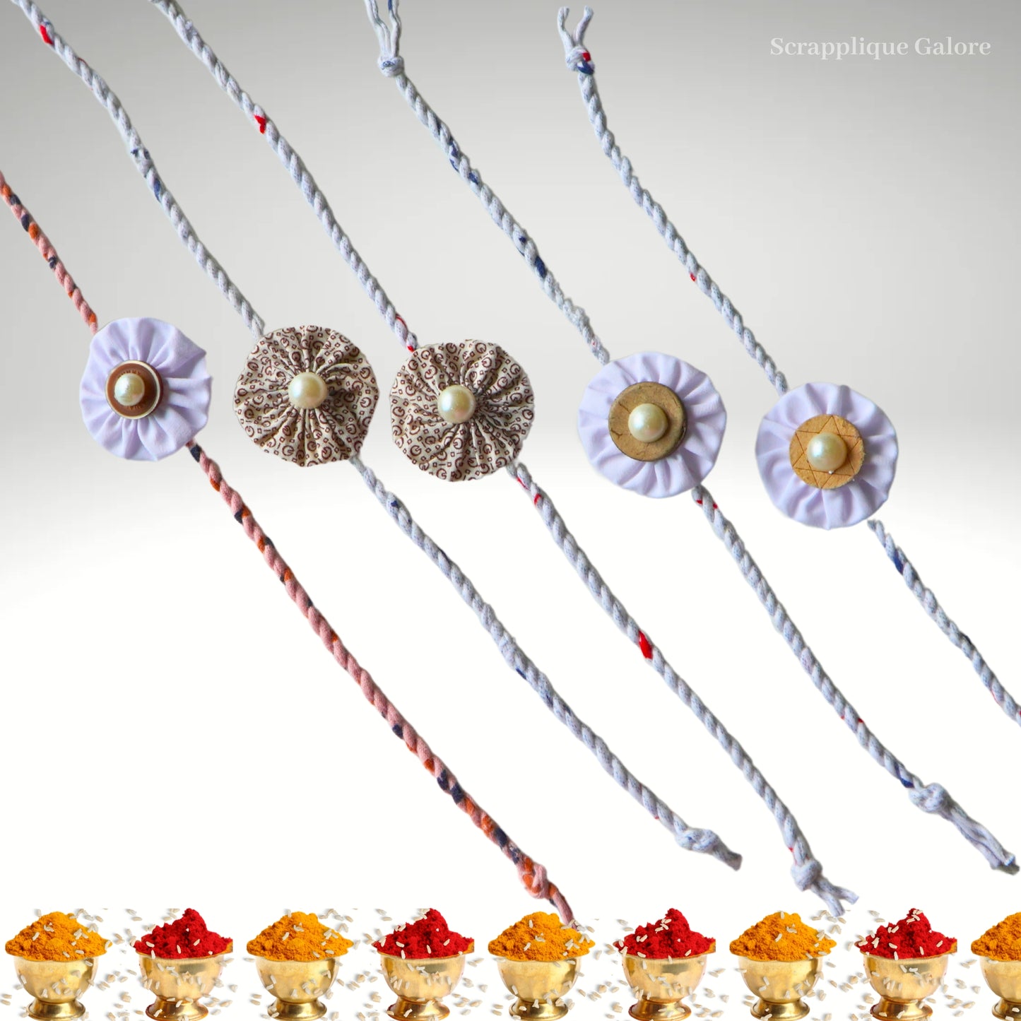 Flower Rakhis Singpore Eco-Friendly Flower Rakhis Send Flower Rakhis To Singapore