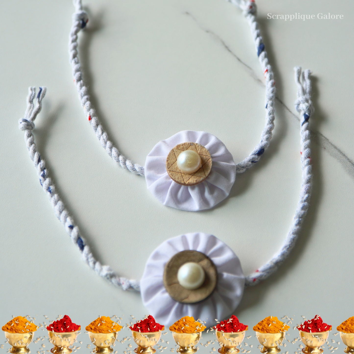 Flower Rakhis Singpore Eco-Friendly Flower Rakhis Send Flower Rakhis To Singapore