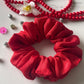 Ruthless Red Scrunchie Buy Eco-Friendly Scrunchies Singapore Red Scrunchie Hair Accessory