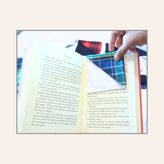 <Bulk Order> Zero-Waste Bookmarks Made from Upcycled Clothing (Corporate Gifting Singapore)