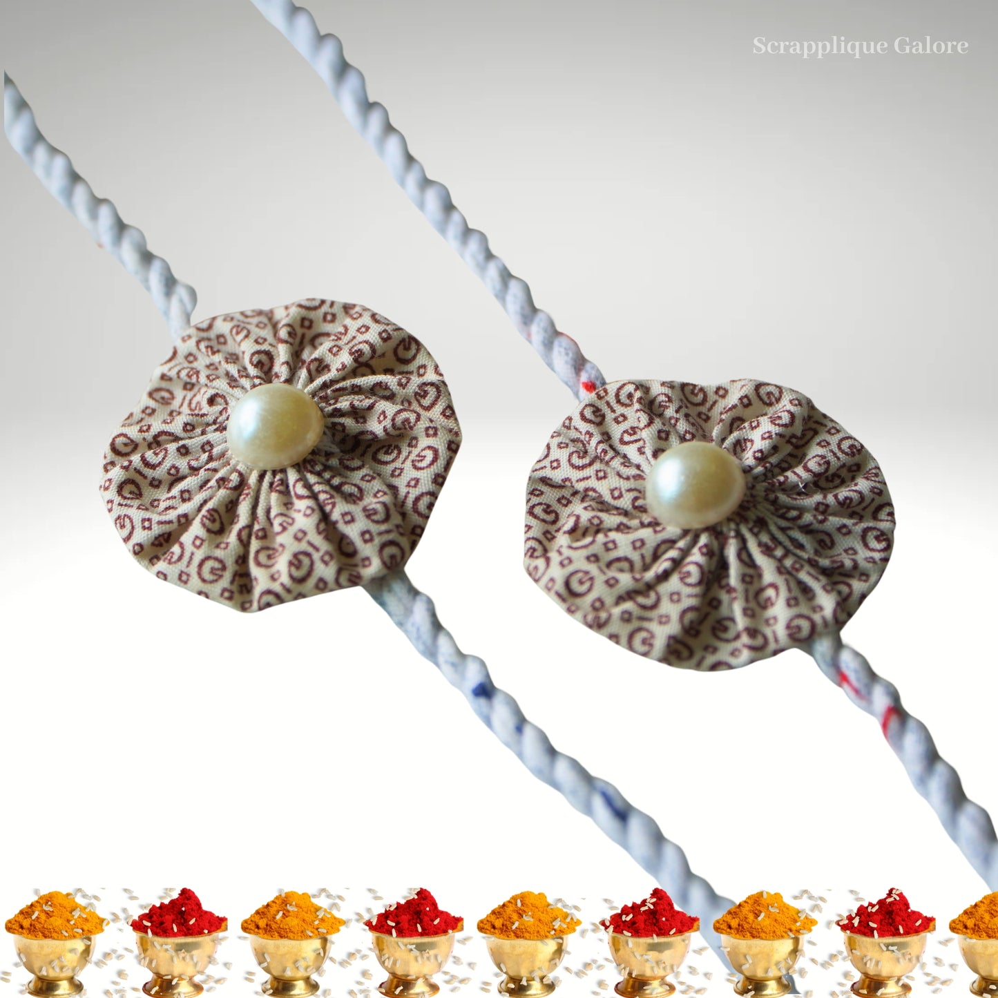 Flower Rakhis Singpore Eco-Friendly Flower Rakhis Send Flower Rakhis To Singapore