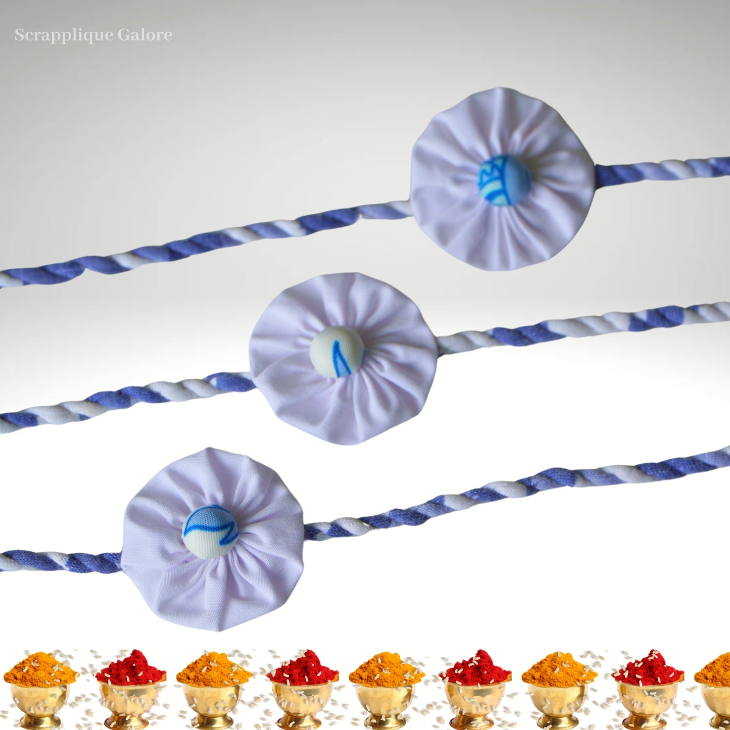 Flower Rakhis Singpore Eco-Friendly Flower Rakhis Send Flower Rakhis To Singapore