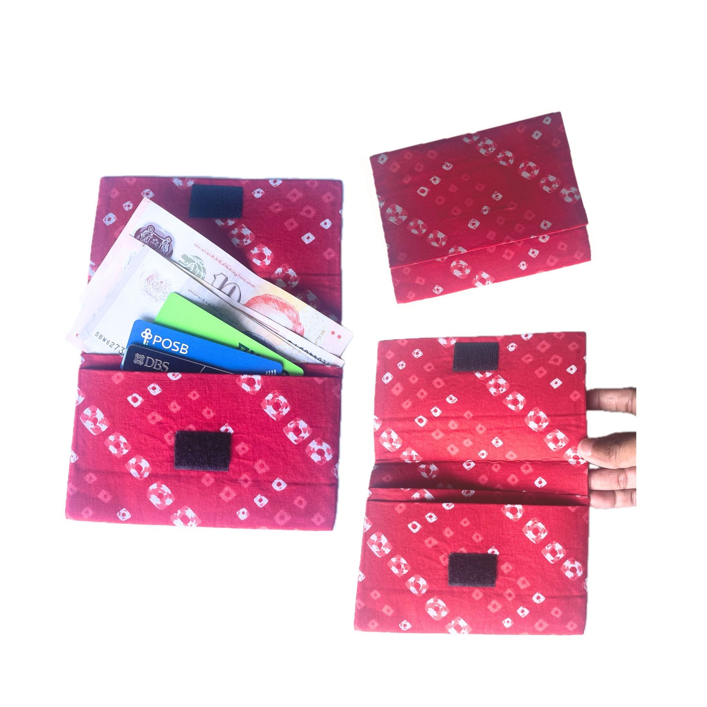 Fabric Wallet Sustainable Corporate Gift Singapore | Upcycled Corporate Gifts