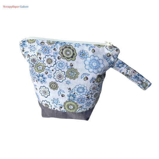 Floral Patchwork Toiletry Organizer Perfect for Travel and Everyday Use