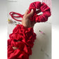 Ruthless Red Scrunchie Buy Eco-Friendly Scrunchies Singapore Red Scrunchie Hair Accessory