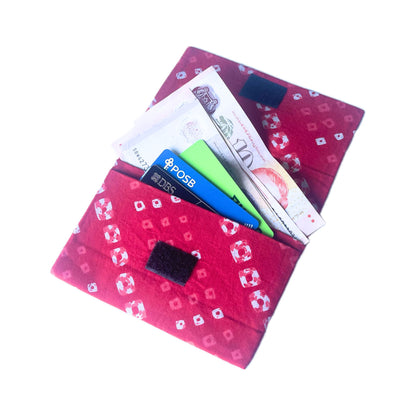 Fabric Wallet Sustainable Corporate Gift Singapore | Upcycled Corporate Gifts