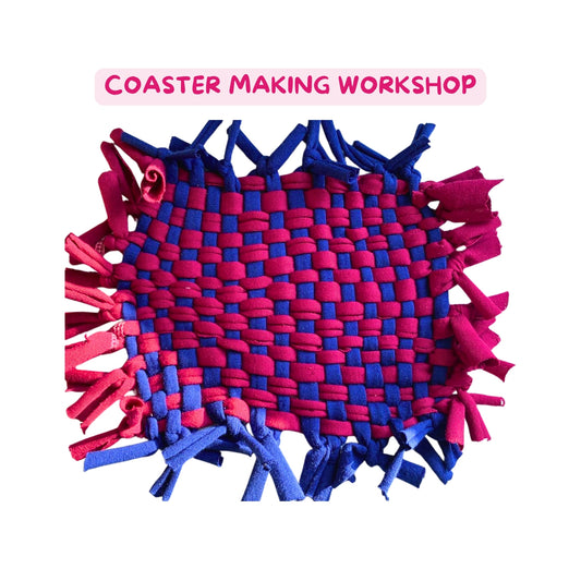 Coaster Weaving Workshop Singapore | Zero Waste Upcycling Singapore