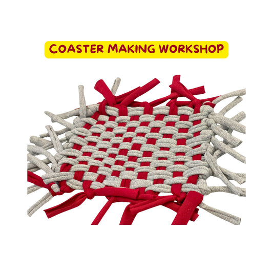 Coaster Weaving Workshop Singapore | Zero Waste Upcycling Singapore