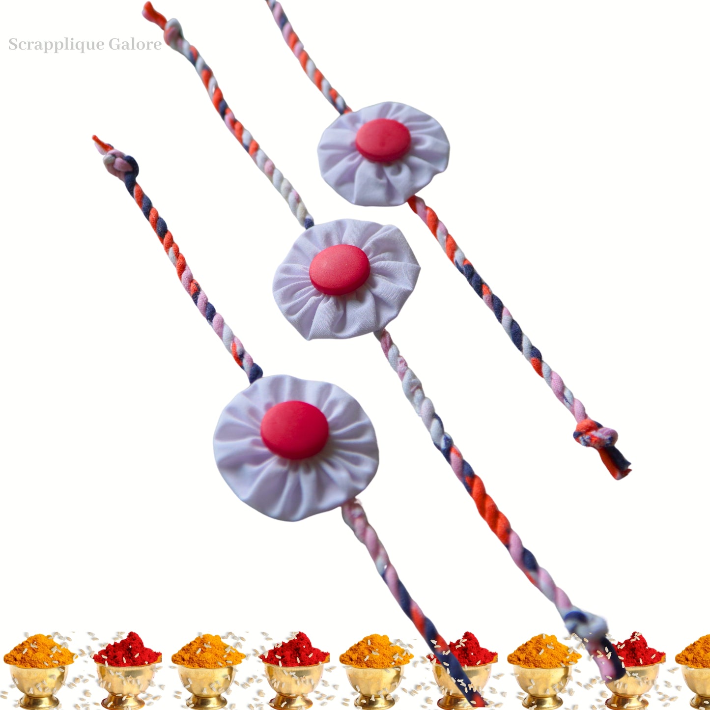 Flower Rakhis Singpore Eco-Friendly Flower Rakhis Send Flower Rakhis To Singapore