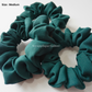 Bottle Green Plain Scrunchies Hair Accessories Singapore Buy Eco-Friendly Hair Accessories In Singapore