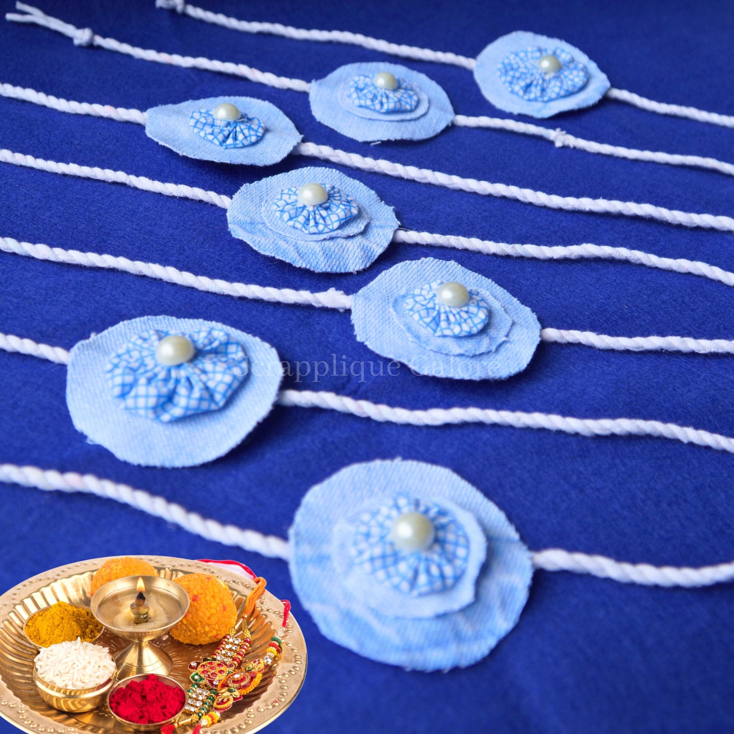 Send Denim Rakhis Singapore Rakshabandhan Unique Denim Rakhi’s Singapore