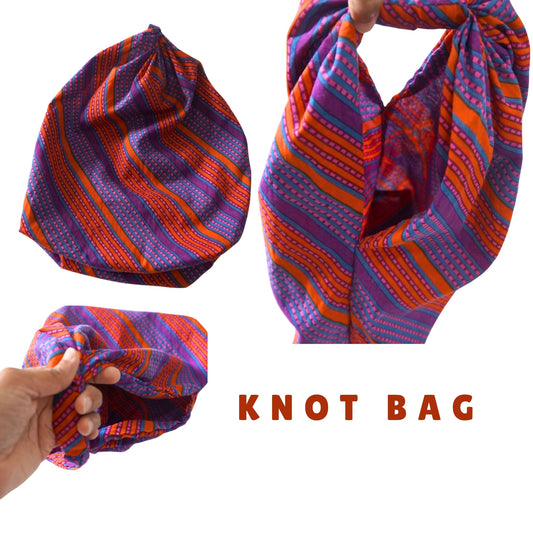 <Bluk Order> Stylish Knot Handbag Zero Waste Fashion (Sustainable Corporate Gifts Singapore)