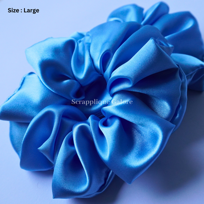 Shop Satin Hair Scrunchies Singapore Sustainable Fashion Hair Accessories SIngapore